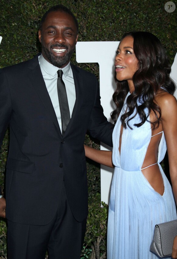 Idris Elba, Naomie Harris lors de la première du film "Mandela: Long Walk To Freedom" à Hollywood le 11 novembre 2013.