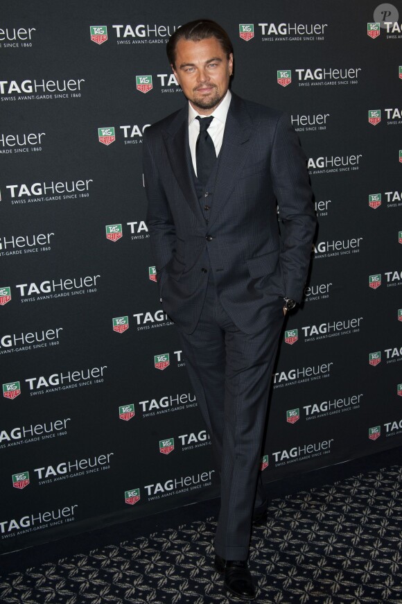 Leonardo DiCaprio lors de la soirée Tag Heuer à Paris le 6 novembre 2013