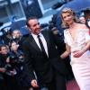 Jean Dujardin et Alexandra Lamy à Cannes le 27 mai 2012.