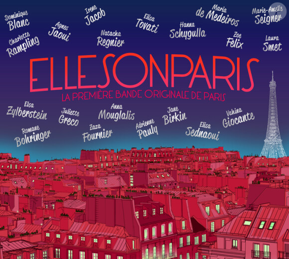 Elisa Tovati participe au disque ElleSonParis.