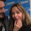Lors d'une interview pour "Le Maine libre", Vincent Cerutti a embrassé Sandrine Quétier.