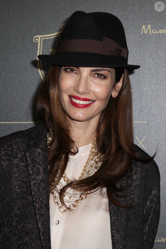 Eugenia Silva assiste à la soirée d'inauguration de la boutique Massimo Dutti, située au 18-20 rue de la Paix dans le 2e arrondissement de Paris. Le 14 novembre 2013.