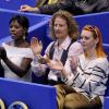 Surya Bonaly, Gwendal Peizerat et Marina Anissina - Mondiaux de patinage. Nice, 2012.