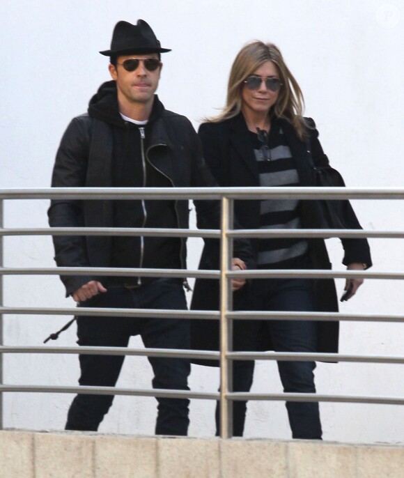 Exclusif : Jennifer Aniston et Justin Theroux à Los Angeles le 22 janvier 2013