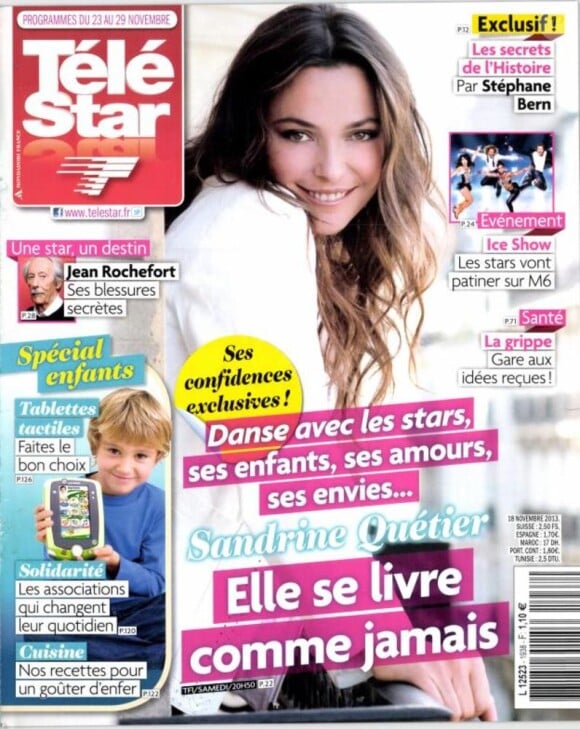 Magazine Télé Star du 23 novembre 2013.