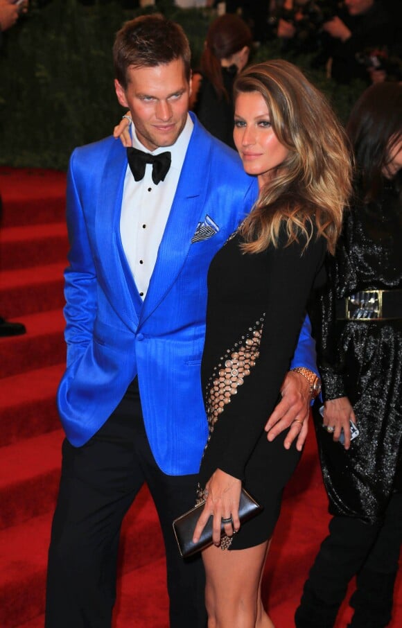Tom Brady et Gisele Bundchen au MET Gala en mai 2013