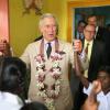 The Prince of Wales takes part in the 'Hokey Cokey' with disabled children as he visits MEDCAFEP Day School in Kandy as his visit to Sri Lanka continues on November 16, 2013. Photo by Chris Jackson/PA Wire/ABACAPRESS.COM16/11/2013 - Nuwara Eliya
