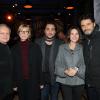 Exclusif : Joël Robuchon, Karin Viard, Hervé Louis, Virginie Ledoyen et Pascal Elbé à la soirée Sushi Shop organisée au Minipalais à Paris, le 19 novembre 2013.