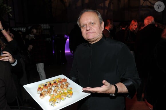 Exclusif : Joël Robuchon à la soirée Sushi Shop organisée au Minipalais à Paris, le 19 novembre 2013.