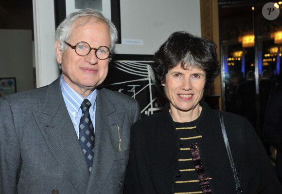 Bernard Fixot et sa femme Valérie-Anne Giscard d'Estaing - Soirée de gala "La guinguette de Régine" en faveur de l'association "Les puits du désert" à Paris le 19 novembre 2013.