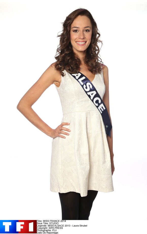 Laura Strubel, Miss Alsace 2013, candidate pour Miss France 2014