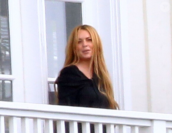 Lindsay Lohan au centre de désintoxication Cliffside Malibu à Malibu, le 14 juin 2013.
