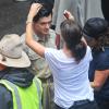 Jack O'Donnell sur le tournage de la nouvelle réalisation d'Angelina Jolie, Unbroken, à Sydney en Australie le 22 novembre 2013