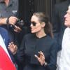 Angelina Jolie sur le tournage de sa nouvelle réalisation, Unbroken, à Sydney en Australie le 22 novembre 2013
