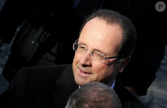 Francois Hollande à Paris, le 11 Novembre 2013.