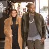 Kim Kardashian et Kanye West font du shopping dans le quartier de SoHo. New York, le 24 novembre 2013.
