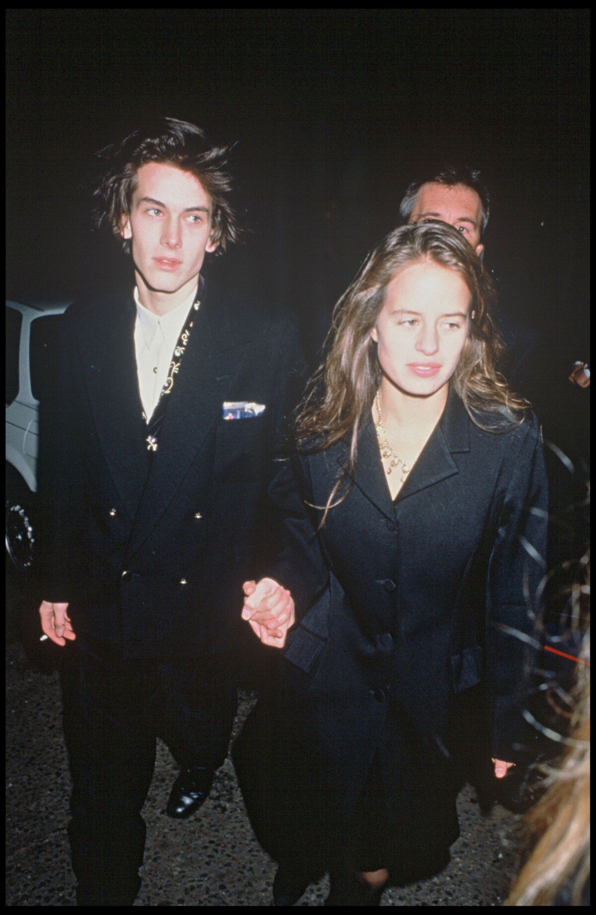 Vidéo : Jade Jagger et son ex Piers Jackson le 2 mars 1998. - Purepeople