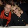 La chanteuse Nicoletta et son mari Jean-Christophe lors de la 19eme édition des Trophées de la Nuit au Lido le 25 novembre 2013