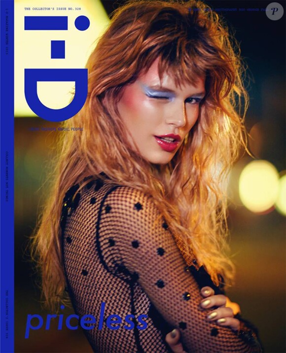 Le mannequin Anna Ewers en couverture du magazine i-D. Numéro d'hiver 2013.