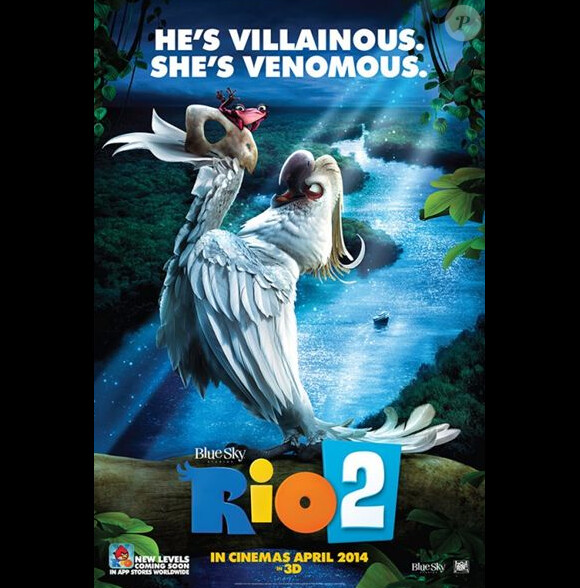 Le film d'animation Rio 2, en salles le 9 avril 2014