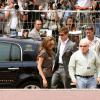Brad Pitt et Angelina Jolie arrivant à la projection du film Un coeur invaincu au Festival de Cannes 2007