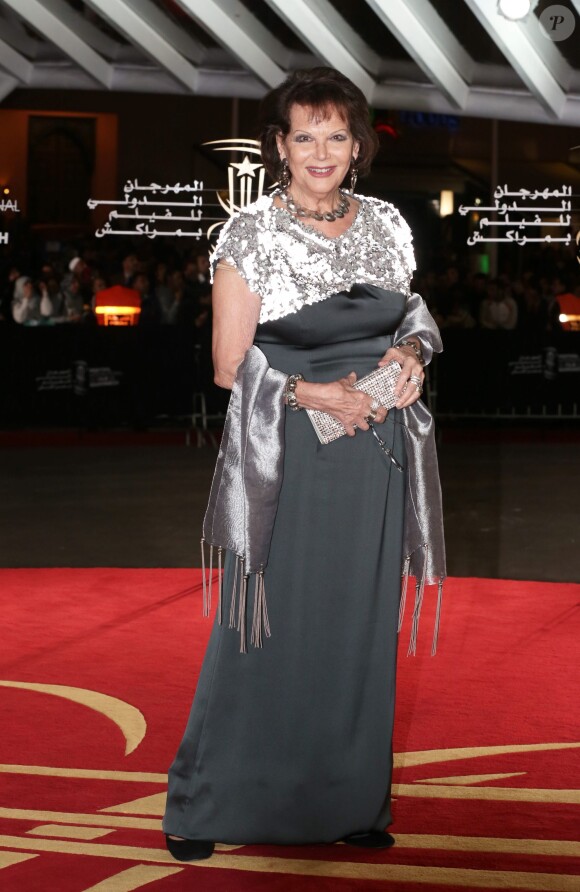 Claudia Cardinale - Ouverture du 13e Festival International du Film de Marrakech, le 29 novembre 2013.