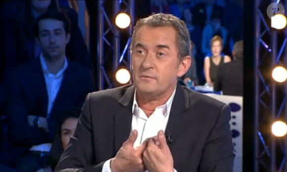 Christophe Dechavanne, interviewé dans l'émission On n'est pas couché, le samedi 30 novembre 2013.