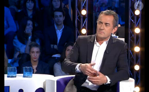 Christophe Dechavanne, interviewé dans l'émission On n'est pas couché, le samedi 30 novembre 2013.