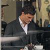 Jamie Dornan lors du tournage des premières scènes du film Fifty Shades Of Grey à Vancouver le 1er décembre 2013.