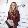 Exclusif - Lara Fabian à la vente aux enchères des Frimousses de créateurs (au profit de l'Unicef pour les enfants du Darfour) à l'hôtel George V, à Paris, le 2 décembre 2013.