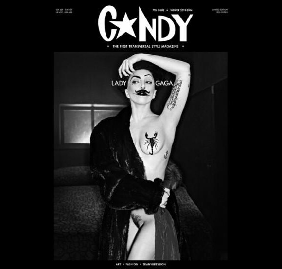 Lady Gaga par Steven Klein pour Candy Magazine, hiver 2013.
