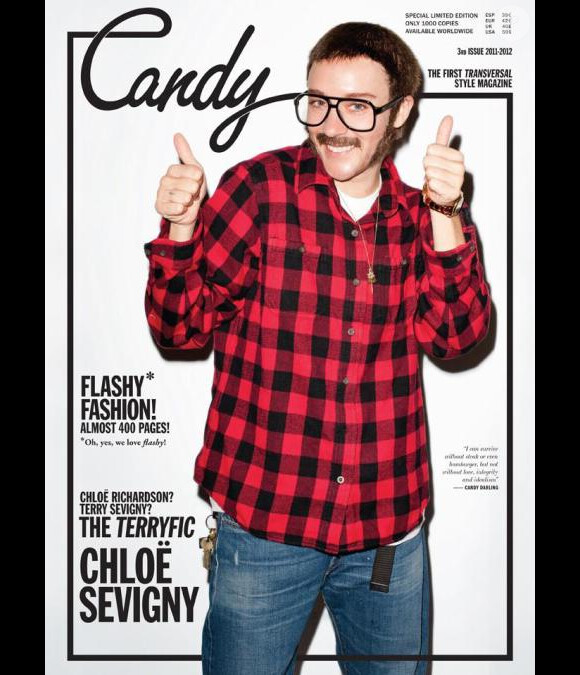 Chloë Sevigny par Terry Richardson pour Candy Magazine, hiver 2011.