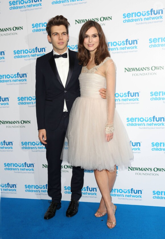 Keira Knightley et son mari James Righton au gala de charité SeriousFun Children's Network à Londres, le 3 décembre 2013.