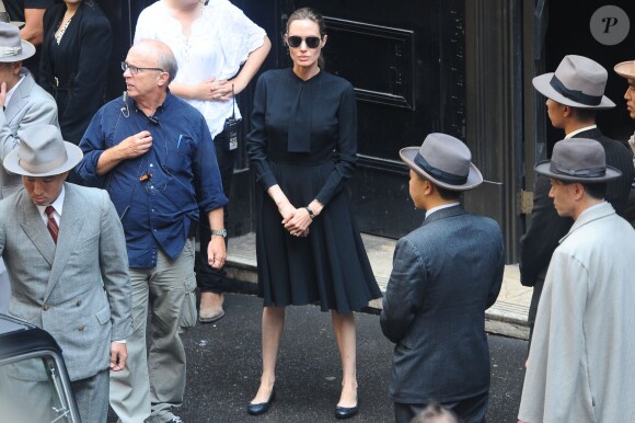 Angelina Jolie est sur le tournage de son nouveau film à Sydney, Unbroken, le 22 novembre 2013