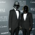 Les Daft Punk lors des Innovator Of The Year Awards 2013 au musée d'art moderne de New York. Le 6 novembre 2013.