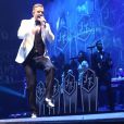 Justin Timberlake en concert à l'Amway Center à Orlando. Le 19 décembre 2013.