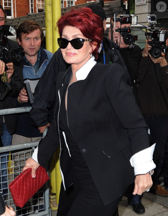 Sharon Osbourne à Londres. Le 7 octobre 2013.