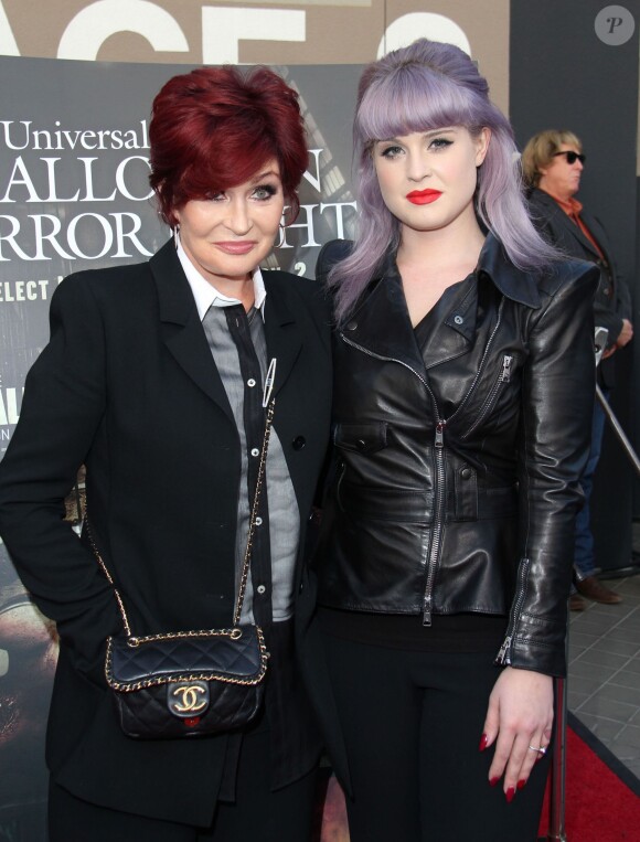 Sharon Osbourne et sa fille Kelly Osbourne à Los Angeles Le 21 septembre 2013.