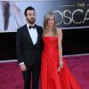 Justin Theroux, Jennifer Aniston aux Oscars 2013.