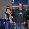 Cindy Crawford et son mari Rande Gerber reviennent de Miami le 5 décembre 2013