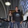 Cindy Crawford et son mari Rande Gerber reviennent de Miami le 5 décembre 2013