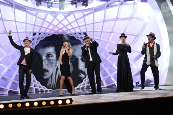 Le jury Cinécoles (Jan Kounen, Astrid Berges-Frisbey, Noor-Eddine Lakhmari, Sylvie Testud et Atiq Rahimi) lors du Festival du film de Marrakech et la projection de 'Those Happy Years' (Dolce Estate) le 6 décembre 2013