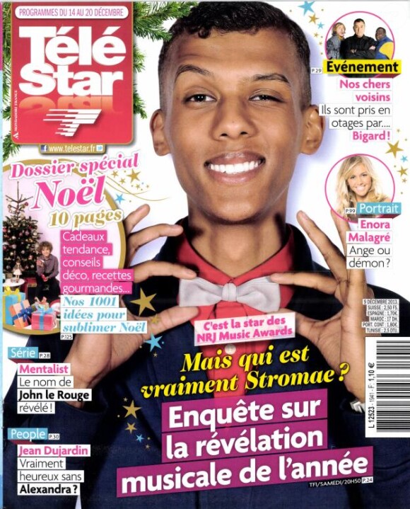 Magazine Télé Star du 14 au 20 décembre 2013.
