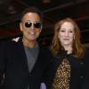 Bruce Springsteen et sa femme Patti Scialfa lors de la dernière journée du Gucci Paris Masters 2013 à Villepinte, le 8 décembre 2013