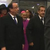Mort de Nelson Mandela : Hommage fort d'Obama et retrouvailles Hollande-Sarkozy