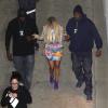 Nicki Minaj arrive au concert de Jay Z au Staples Center de Los Angeles, le 9 décembre 2013