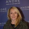 Audrey Lamy à l'inauguration de la nouvelle boutique "André" à Paris, le 10 décembre 2013.