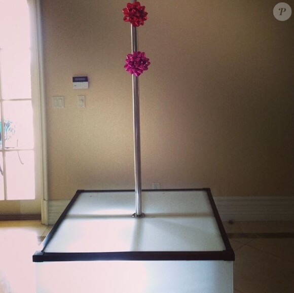 Nicki Minaj a dévoilé ses cadeaux sur Instagram. Pour ses 31 ans, la rappeuse a reçu une barre de pole dance.