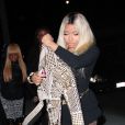 Nicki Minaj arrive au restaurant Philippe pour fêter son 31e anniversaire. Beverly Hills, le 8 décembre 2013.
