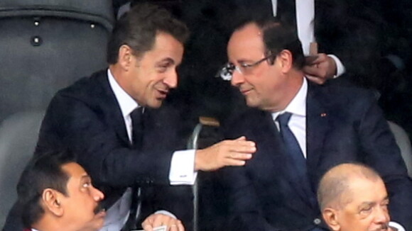 François Hollande et Nicolas Sarkozy: Retrouvailles cordiales après la polémique